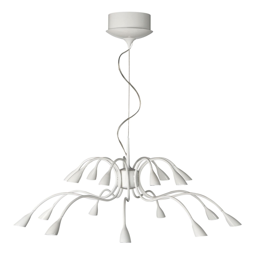 Philips Lirio 40713/31/LI - Závěsné svítidlo HALUSII 18xG4/2,5W bílá