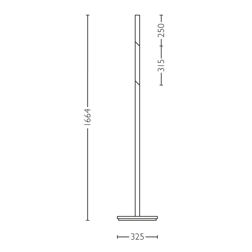 Philips Lirio 42251/30/LI - LED Stmívatelná stojací  lampa NICK-KNACK 2xLED/7,5W černá