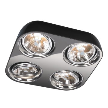Philips Lirio 57134/30/LI - Stropní svítidlo DOLOQ 4xG53/35W černá