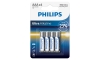 Philips LR03E4B/10 - 4 ks Alkalická baterie AAA ULTRA ALKALINE 1,5V