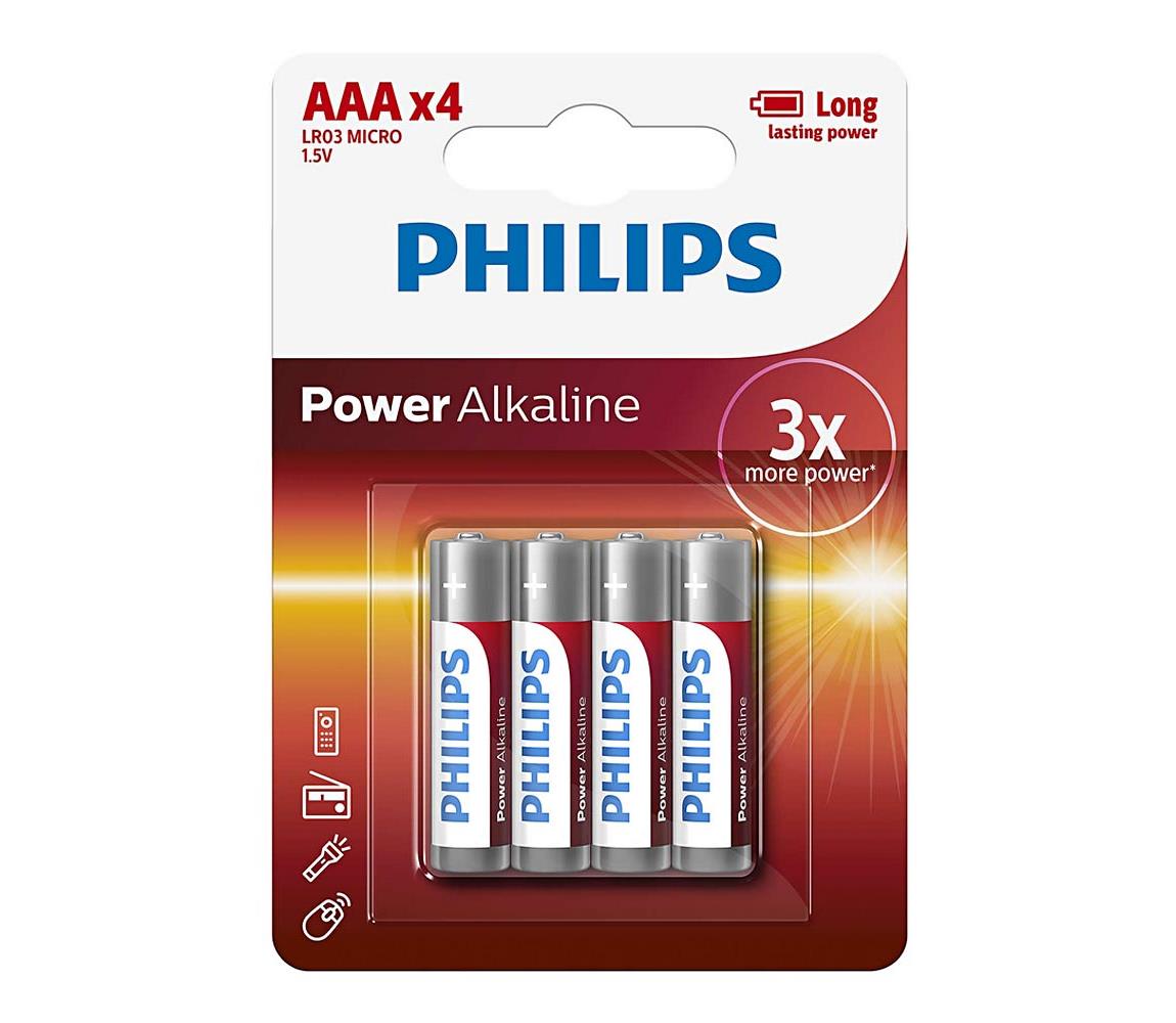 Baterie Philips Powerlife AAA 4ks