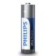 Philips LR6E2B/10 - 2 ks Alkalická baterie AA ULTRA ALKALINE 1,5V 2800mAh