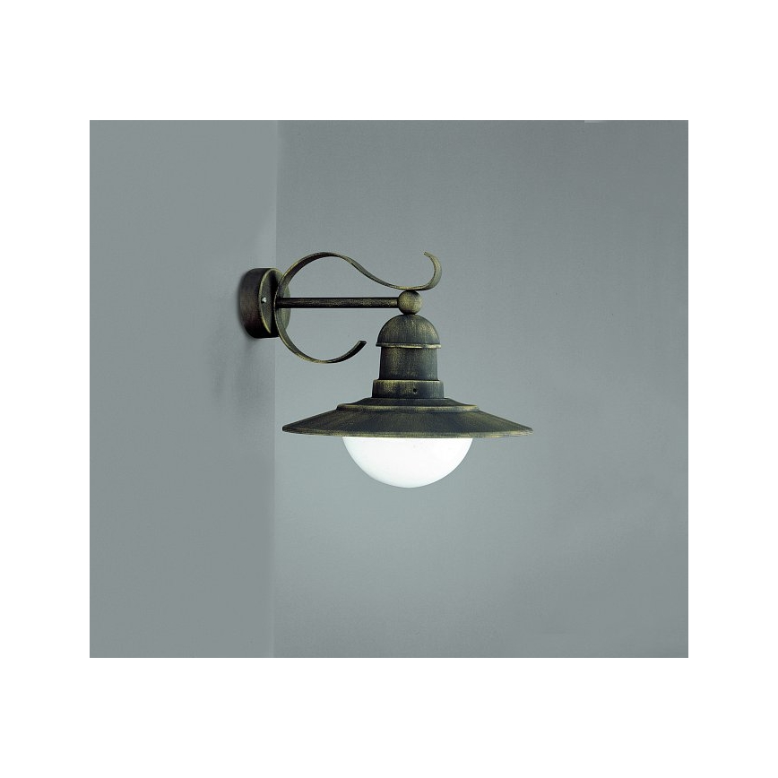 Philips Massive 01816/01/42 - Venkovní nástěnné svítidlo PALERMO 1xE27/60W/230V IP44