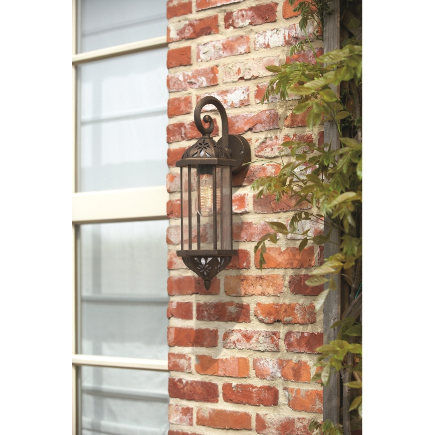 Philips Massive 16188/42/10 - Venkovní nástěnné svítidlo ALGIERS 1xE27/60W/230V