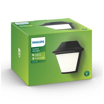 Philips Massive  - Venkovní nástěnné svítidlo 1xE27/42W/230V IP44