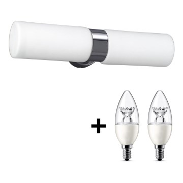 Philips Massive 34006/11/10 - LED Koupelnové svítidlo NILE 2xE14/3,3W/230V Philips Massive 34006/11/10 - LED Koupelnové svítidlo NILE 2xE14/3,3W/230V
