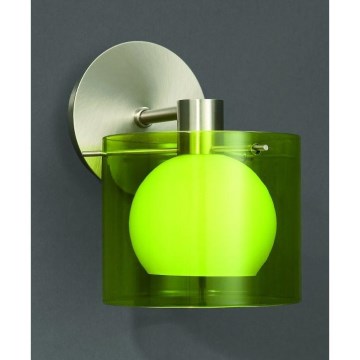 Philips Massive 36847/33/10 - Nástěnné svítidlo HONEGGO 1xG9/40W zelená