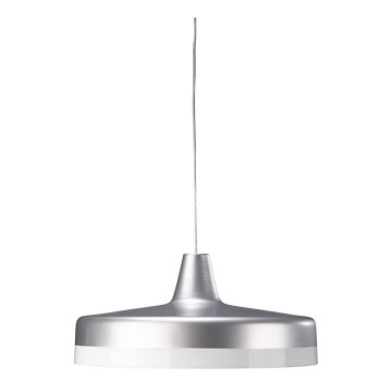 Philips Massive 40567/48/10 - Závěsný lustr ASYLUS 1xE27/40W stříbrnošedá