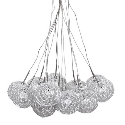 Philips Massive 41853/17/10 - Závěsný lustr FONTAINE 15xG4/10W/12V