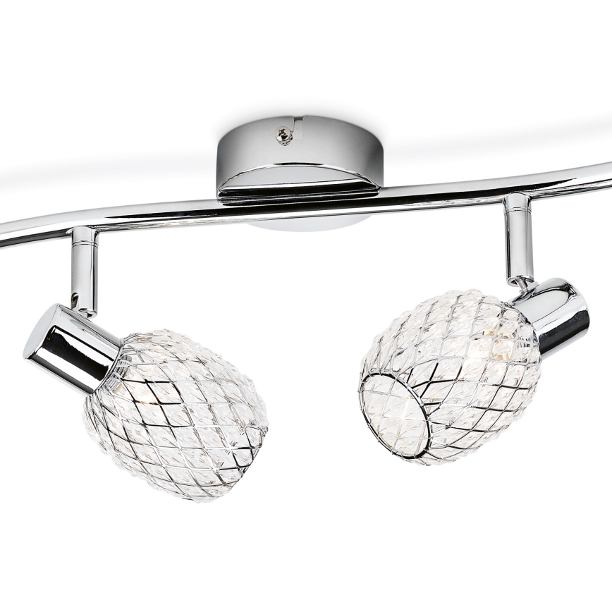 Philips Massive - Bodové svítidlo 4xG9/28W lesklý chrom