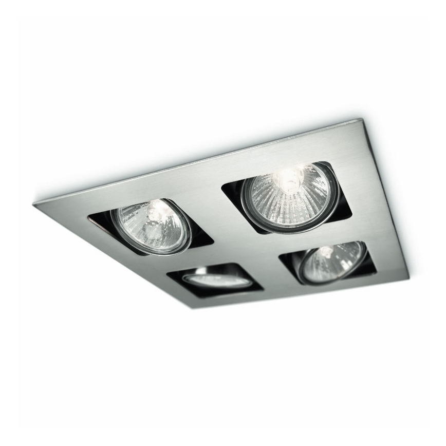 Philips Massive 59304/06/10 - Downlight ARTEMIS 4xGU10/50W/230V