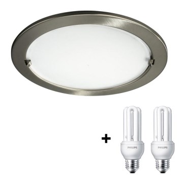 Philips Massive 59756/06/LM - Podhledové svítidlo 2xE27/14W/230V Philips Massive 59756/06/LM - Podhledové svítidlo 2xE27/14W/230V