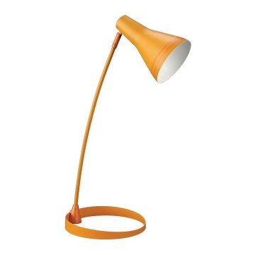 Philips Massive 67322/53/10 - Lampa stolní SCOTT 1xE14/8W oranžová Philips Massive 67322/53/10 - Lampa stolní SCOTT 1xE14/8W oranžová