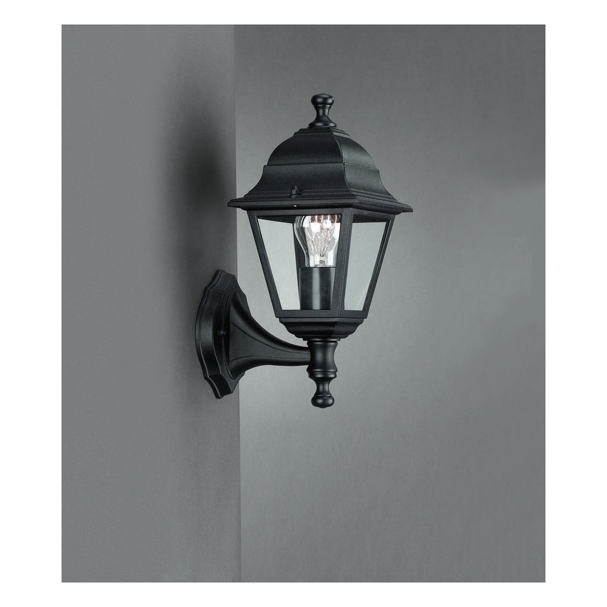 Philips Massive 71425/01/30 - Nástěnné svítidlo LIMA 1xE27/60W černá