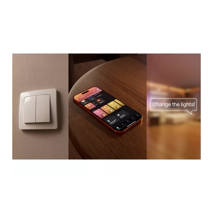 Philips - Modul nástěnného 2-tlačítkového vypínače Hue