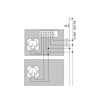 Philips - Modul nástěnného 2-tlačítkového vypínače Hue