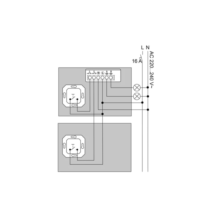 Philips - Modul nástěnného 2-tlačítkového vypínače Hue