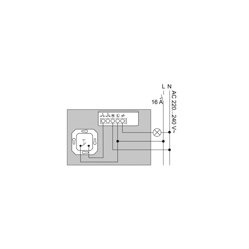 Philips - Modul nástěnného vypínače pro stmívání Hue