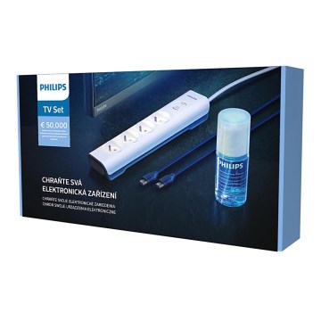 Philips Phil-TVSET01/60 - TV set - přepěťová ochrana, HDMI kabel a sada na čištění