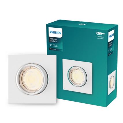 Philips - Podhledové svítidlo PERIDOT 1xGU10/7W/230V bílá
