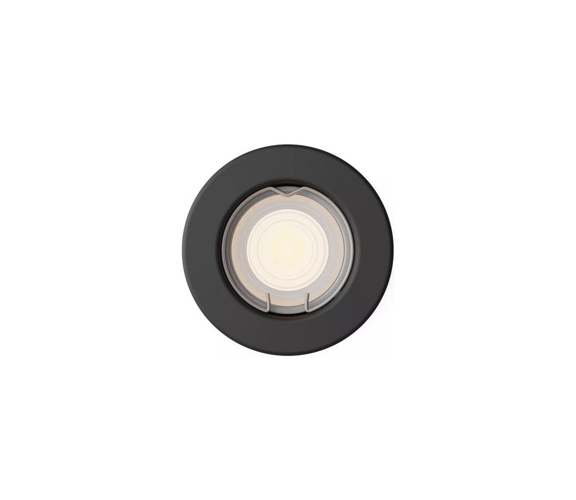 Philips - Podhledové svítidlo PERIDOT 1xGU10/7W/230V černá 872016939274800
