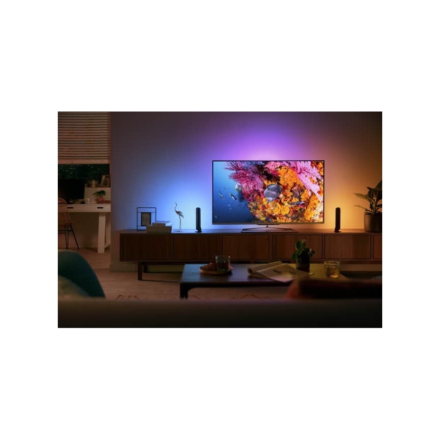 Philips 78203/30/E7 - LED RGB Stmívatelná stolní lampa HUE WHITE AND COLOR AMBIANCE LED/6W/230V