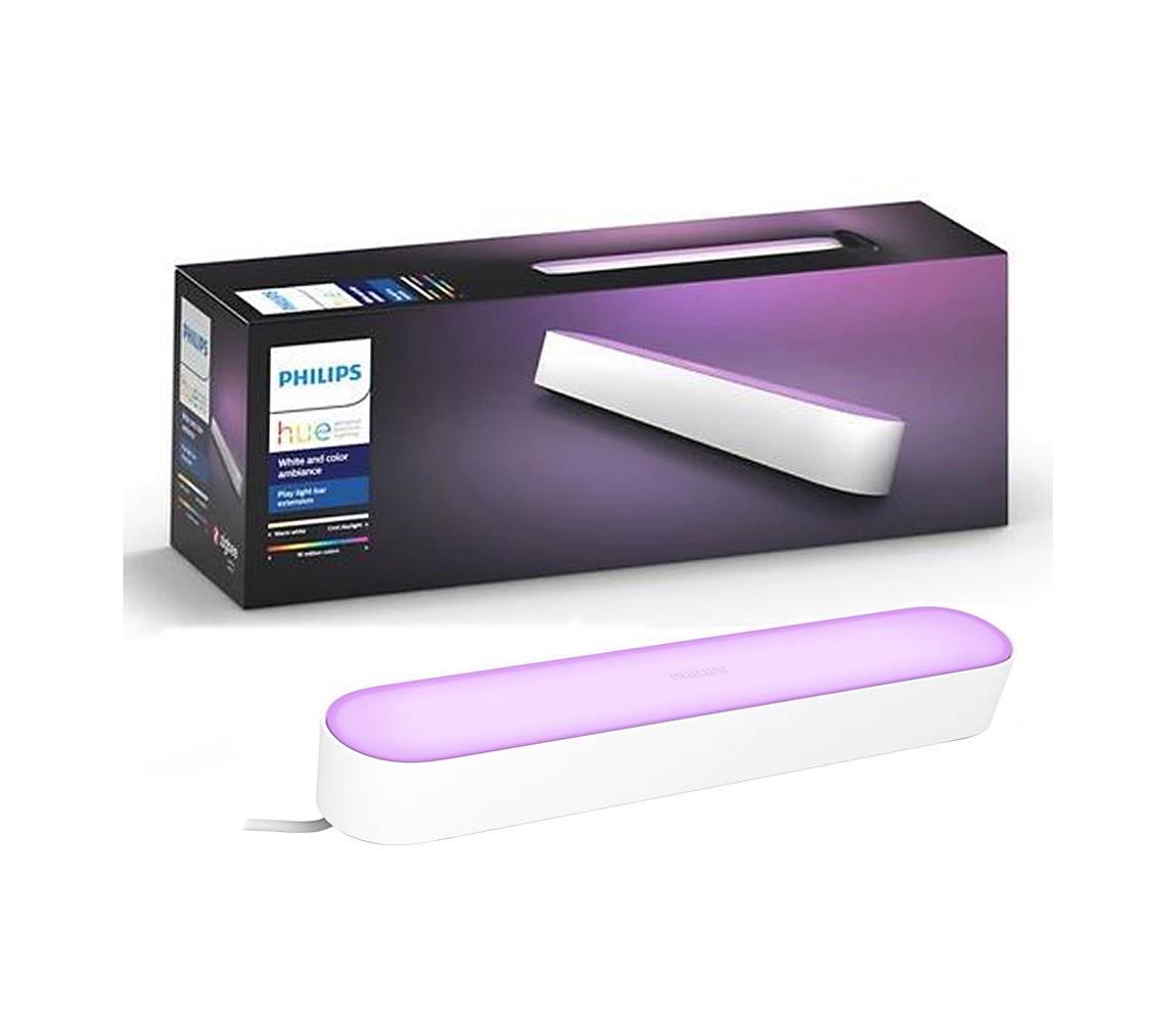 Philips Philips - Rozšiřovací sada LED RGB Stmívatelná stolní lampa Hue PLAY LED/6W/230V černá P2791