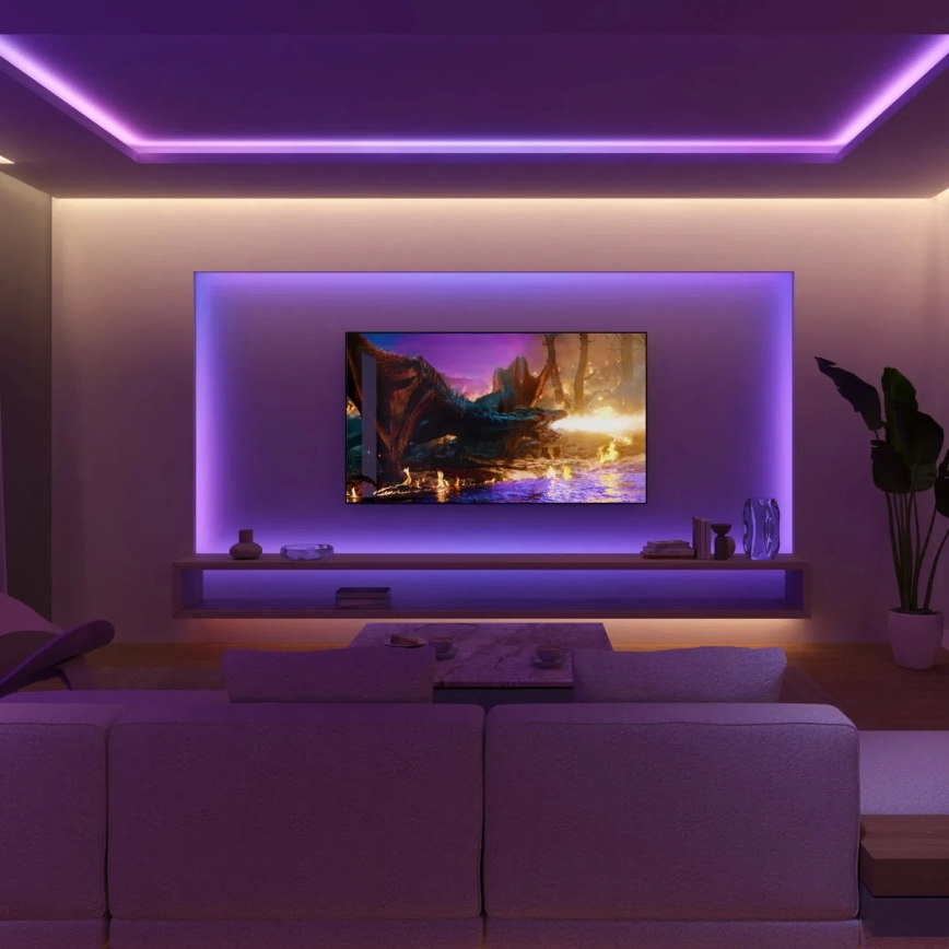 Philips - Rozšiřovací sada LED RGBW stmívatelného pásku Hue FLUX 2m LED/19,5W/24V 2200-6500K