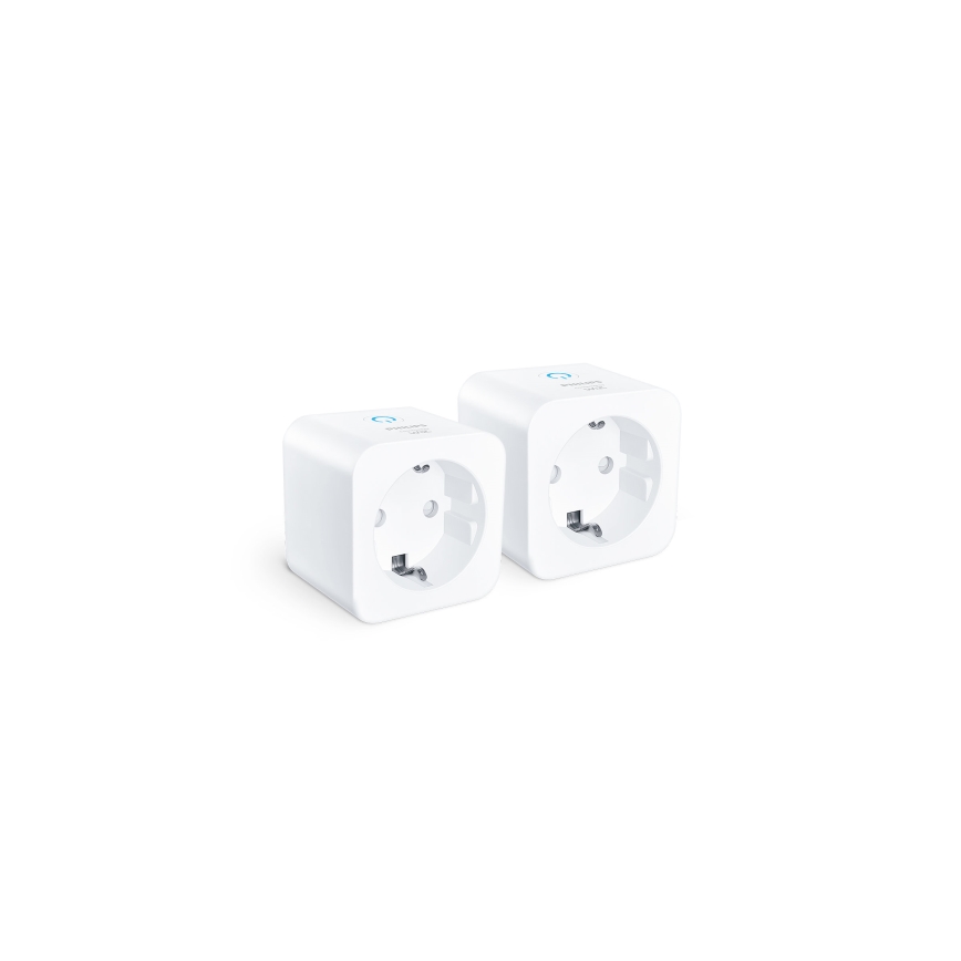 Philips - SADA 2x Chytrá zásuvka SCHUKO 2300W + powermetr Wi-Fi