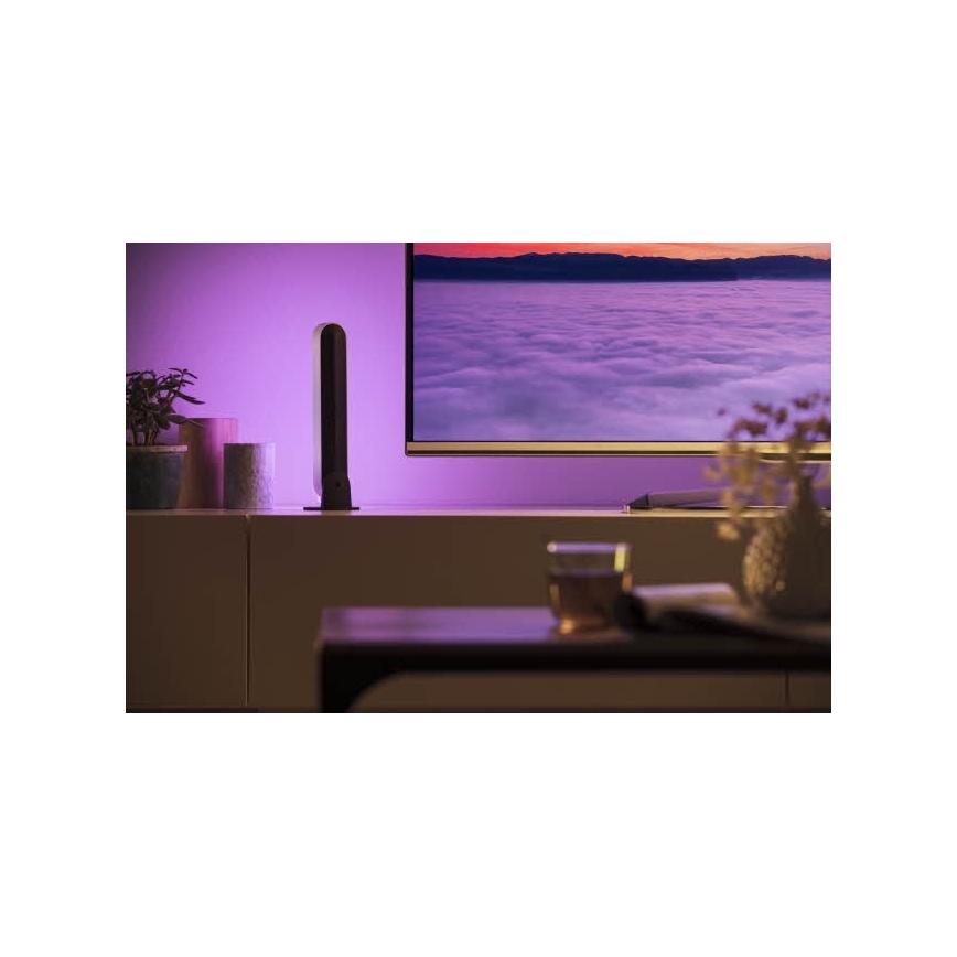 Philips 78202/1E/P7  - SADA 2x LED RGB Stmívatelná stolní lampa HUE WHITE AND COLOR AMBIANCE LED/6W/230V bílá