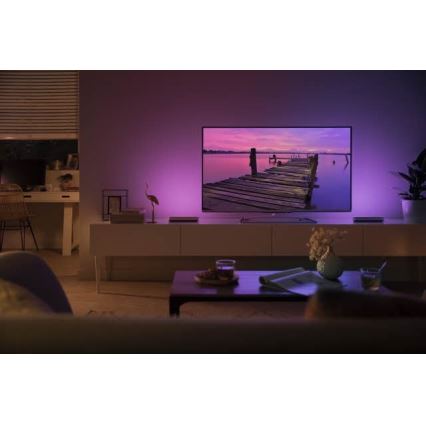 Philips 78202/1E/P7  - SADA 2x LED RGB Stmívatelná stolní lampa HUE WHITE AND COLOR AMBIANCE LED/6W/230V bílá