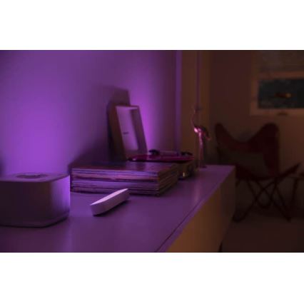 Philips 78202/1E/P7  - SADA 2x LED RGB Stmívatelná stolní lampa HUE WHITE AND COLOR AMBIANCE LED/6W/230V bílá