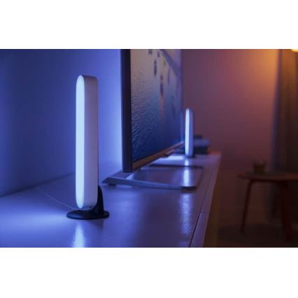 Philips - SADA 2x LED RGB Stmívatelná stolní lampa Hue PLAY LED/6W/230V bílá