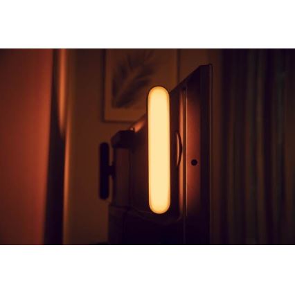 Philips 78202/30/E7 - SADA 2x LED RGB Stmívatelná stolní lampa HUE WHITE AND COLOR AMBIANCE LED/6W/230V
