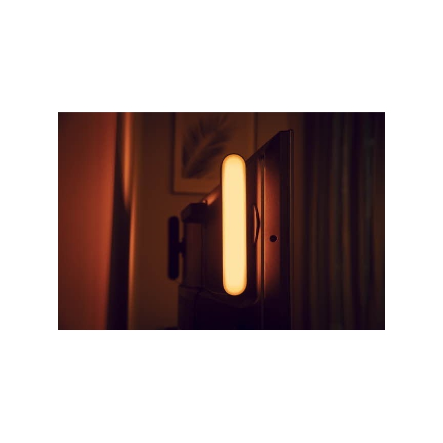 Philips 78202/30/E7 - SADA 2x LED RGB Stmívatelná stolní lampa HUE WHITE AND COLOR AMBIANCE LED/6W/230V