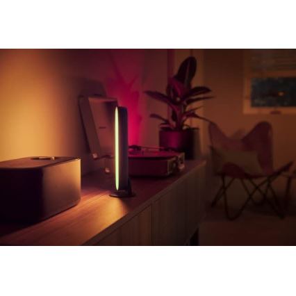 Philips 78202/30/E7 - SADA 2x LED RGB Stmívatelná stolní lampa HUE WHITE AND COLOR AMBIANCE LED/6W/230V