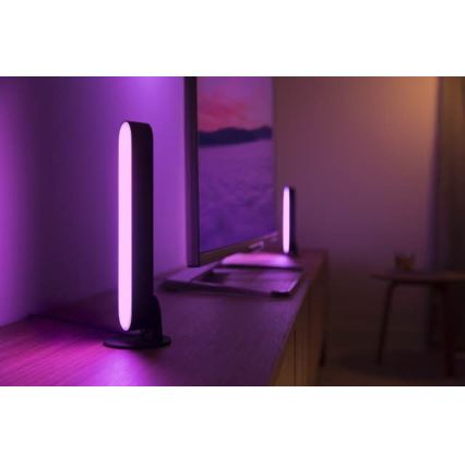 Philips - SADA 2x LED RGB Stmívatelná stolní lampa Hue PLAY DUAL PACK White And Color Ambiance LED/6W/230V