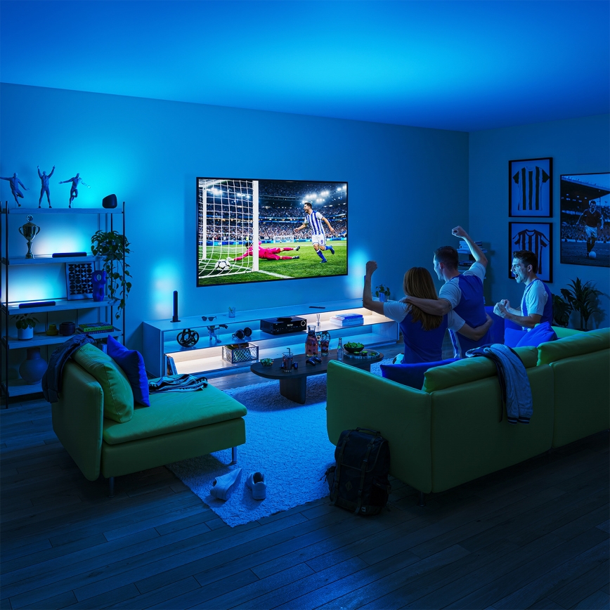 Philips - SADA 2x LED RGBIC Stmívatelné svítidlo SMART GRADIENT LED/8W/230V 2700-6500K Wi-Fi