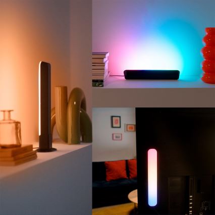 Philips - SADA 2x LED RGBIC Stmívatelné svítidlo SMART GRADIENT LED/8W/230V 2700-6500K Wi-Fi