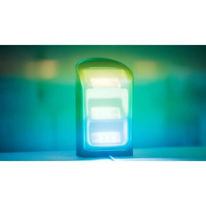 Philips - SADA 2x LED RGBW Stmívatelné projekční svítidlo Hue PLAY Wall Washer LED/20W/230V 2000–6500K černá