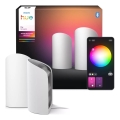 Philips - SADA 2x LED RGBW Stmívatelné projekční svítidlo Hue PLAY LED/20W/230V 2000–6500K bílá