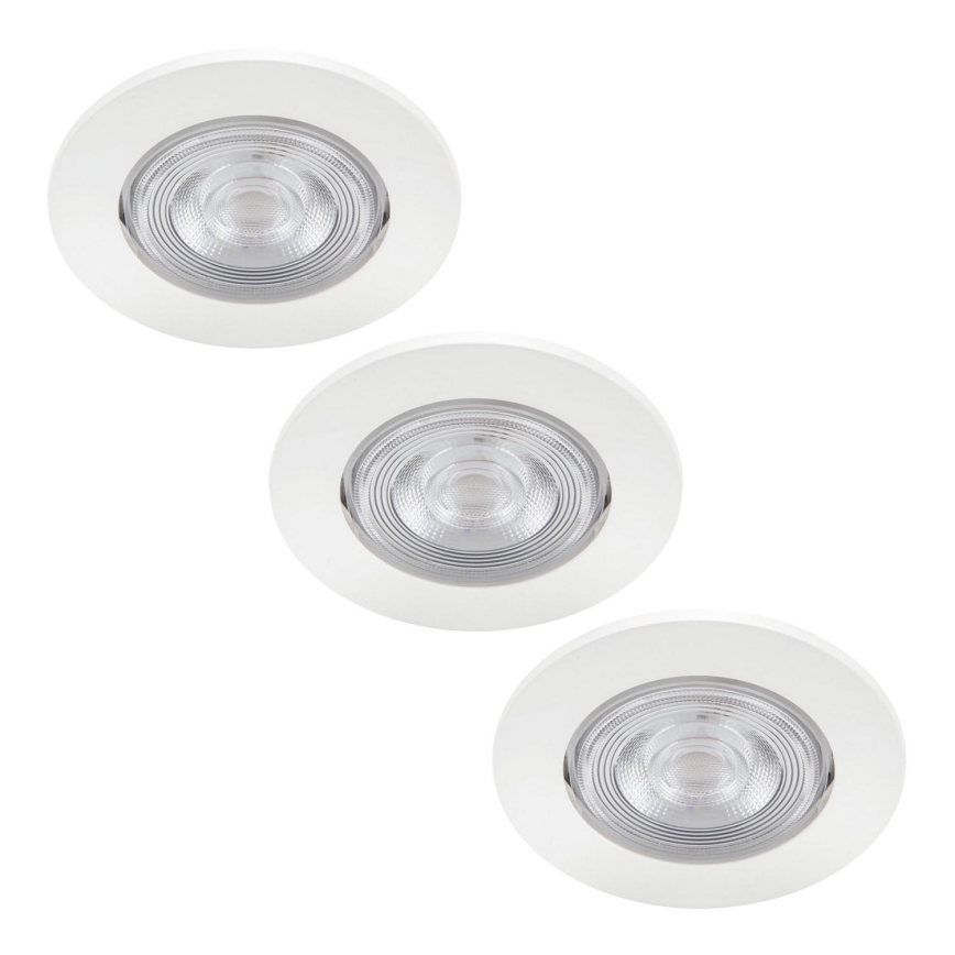 Philips - SADA 3x LED Podhledové svítidlo LED/4,5W/230V 2700K