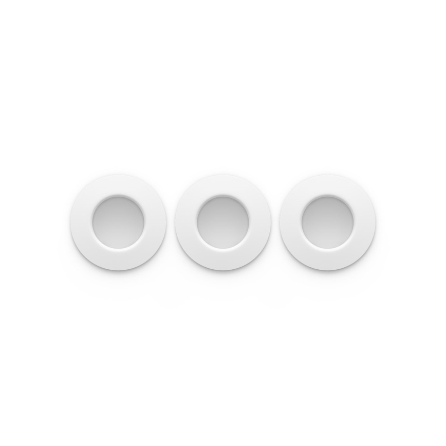 Philips - SADA 3x LED RGBW Stmívatelné koupelnové podhledové svítidlo Hue SLIM LED/8,3W/230V IP44 2000-6500K