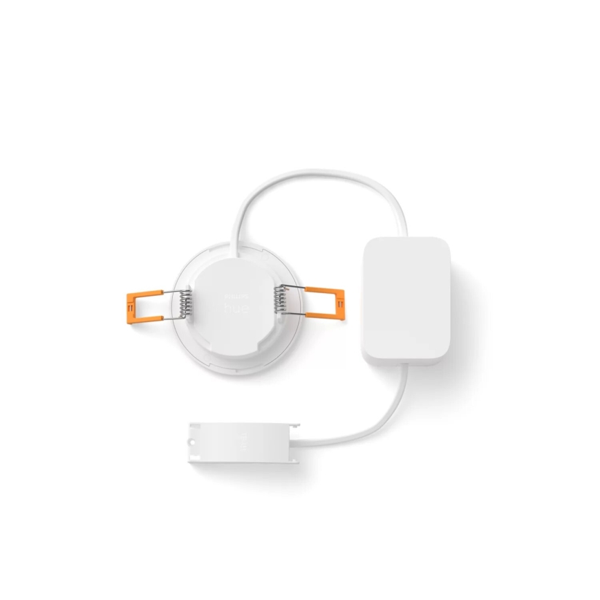 Philips - SADA 3x LED RGBW Stmívatelné koupelnové podhledové svítidlo Hue SLIM LED/8,3W/230V IP44 2000-6500K