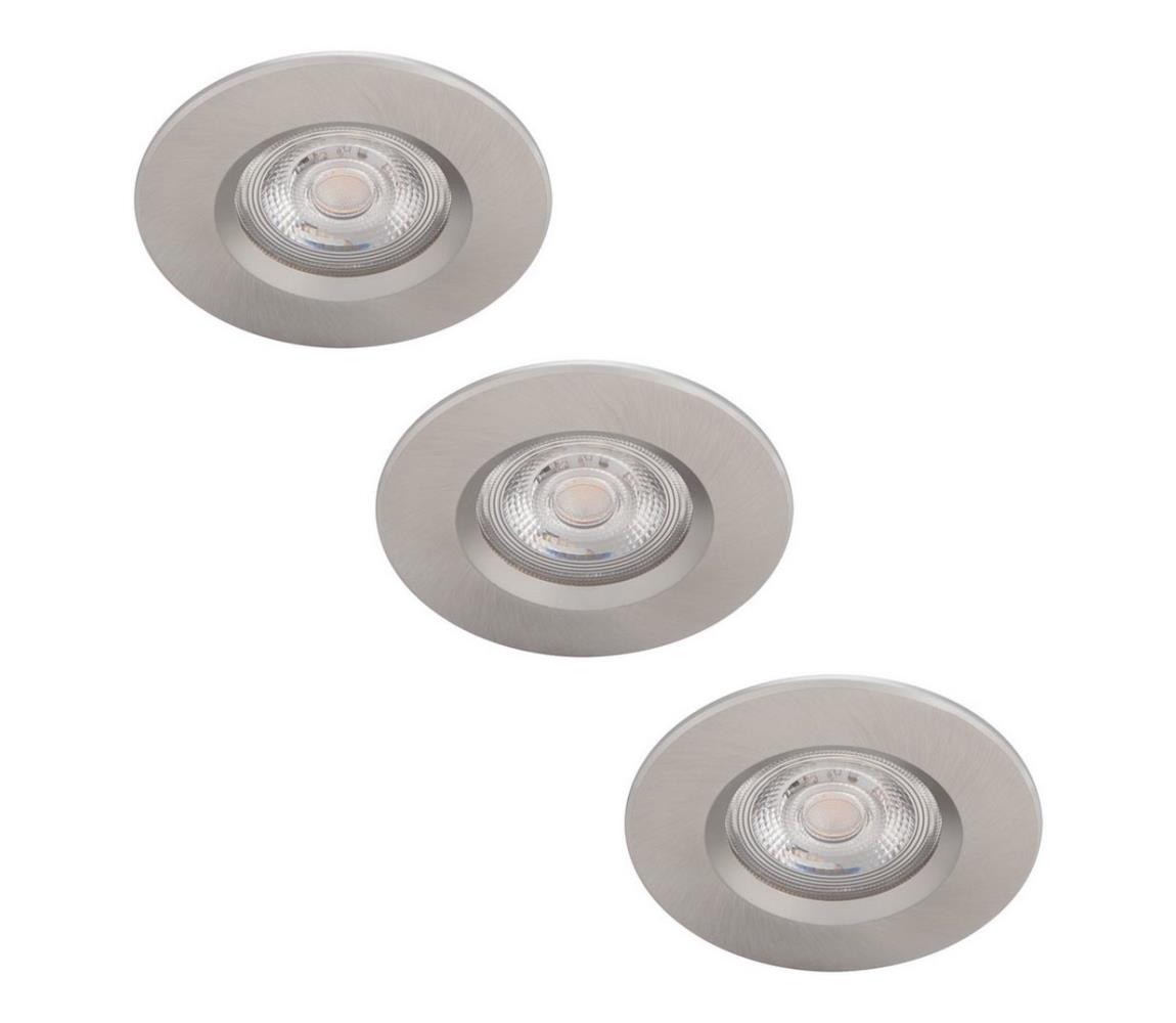 Philips Philips - SADA 3x LED Stmívatelné koupelnové svítidlo 3xLED/5W/230V 2700K IP65 P4017