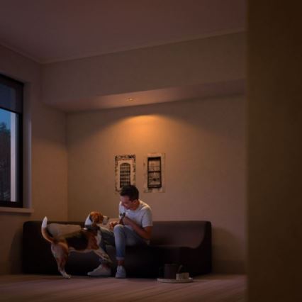 Philips 50203/11/P0 - SADA 3x LED Stmívatelné podhledové svítidlo SHELLBARK Warm Glow 1xLED/4,5W/230V 2200-2700K