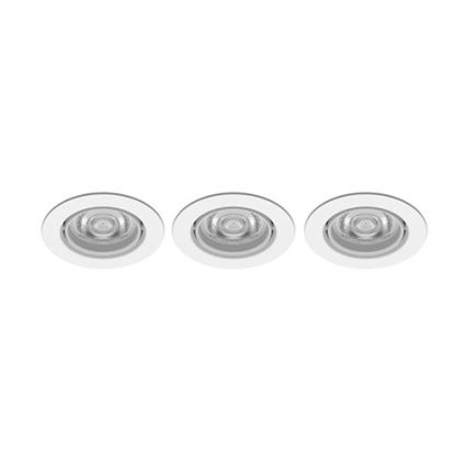 Philips - SADA 3x LED Stmívatelné podhledové svítidlo IMPALA Warm Glow LED/6W/230V