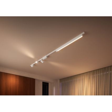 Philips - SADA 4x LED RGB Stmívatelné svítidlo do lištového systému Hue PERIFO LED RGB/44,6W/230V 2000-6500K