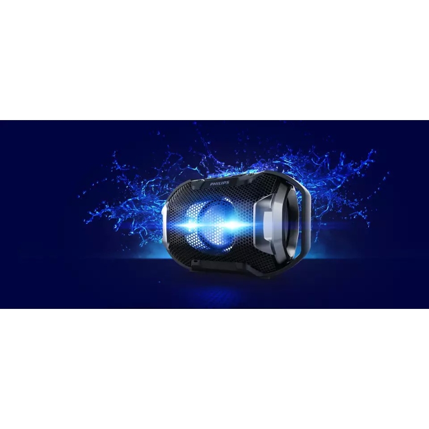 Philips SB300B/00 - Bluetooth přenosný reproduktor 4W/5V IPX7 černý