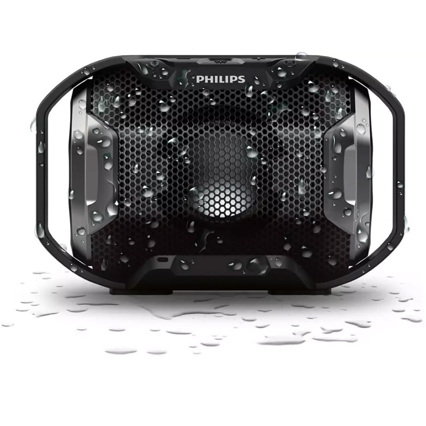 Philips SB300B/00 - Bluetooth přenosný reproduktor 4W/5V IPX7 černý